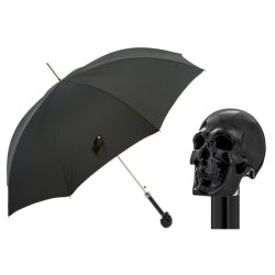 Black Pasotti skull umbrella