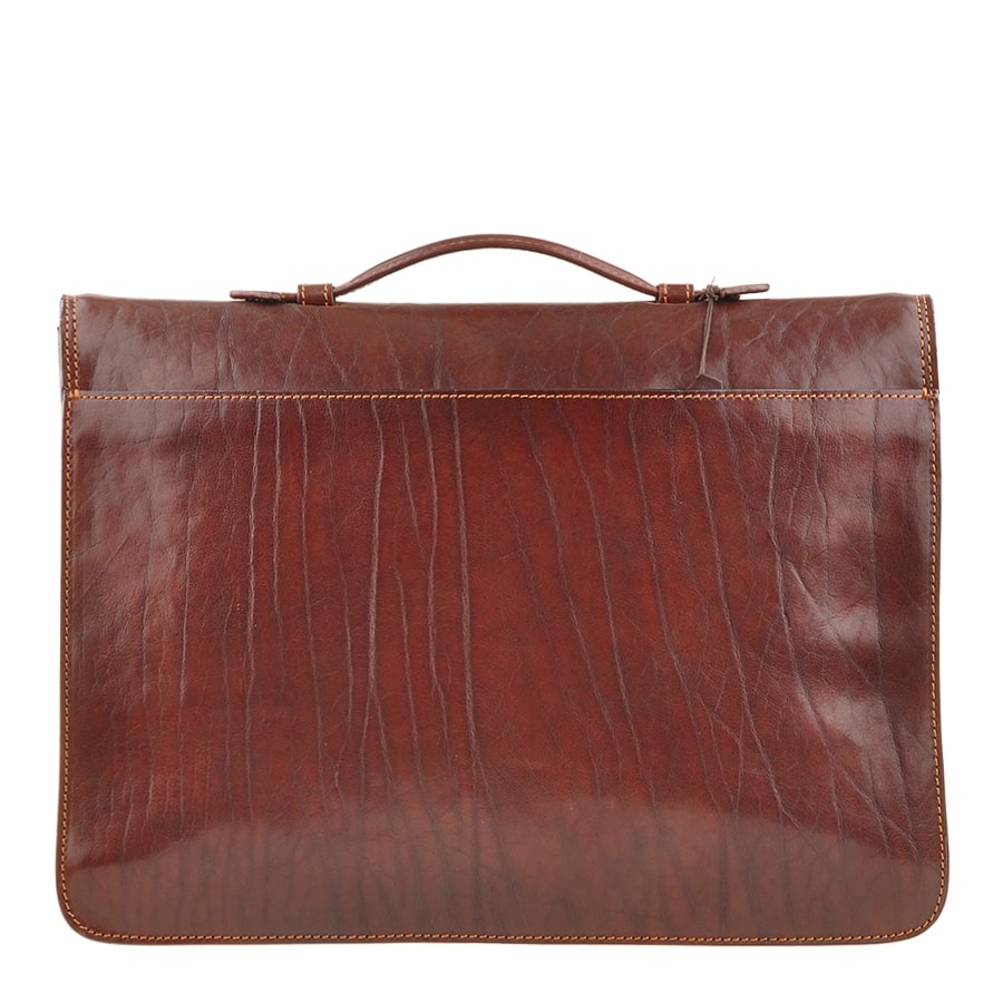 ブリーフケース メンズ レザー ブラウン トニー ペロッティ イタリコ 8091L モロ