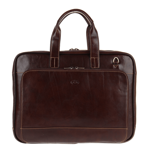Aktetas leer bruin Tony Perotti Italico 9152 moro