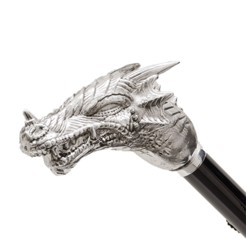 Pasotti Men's Designer Umbrella with Dragon Handle 478 OXF-18 K73V