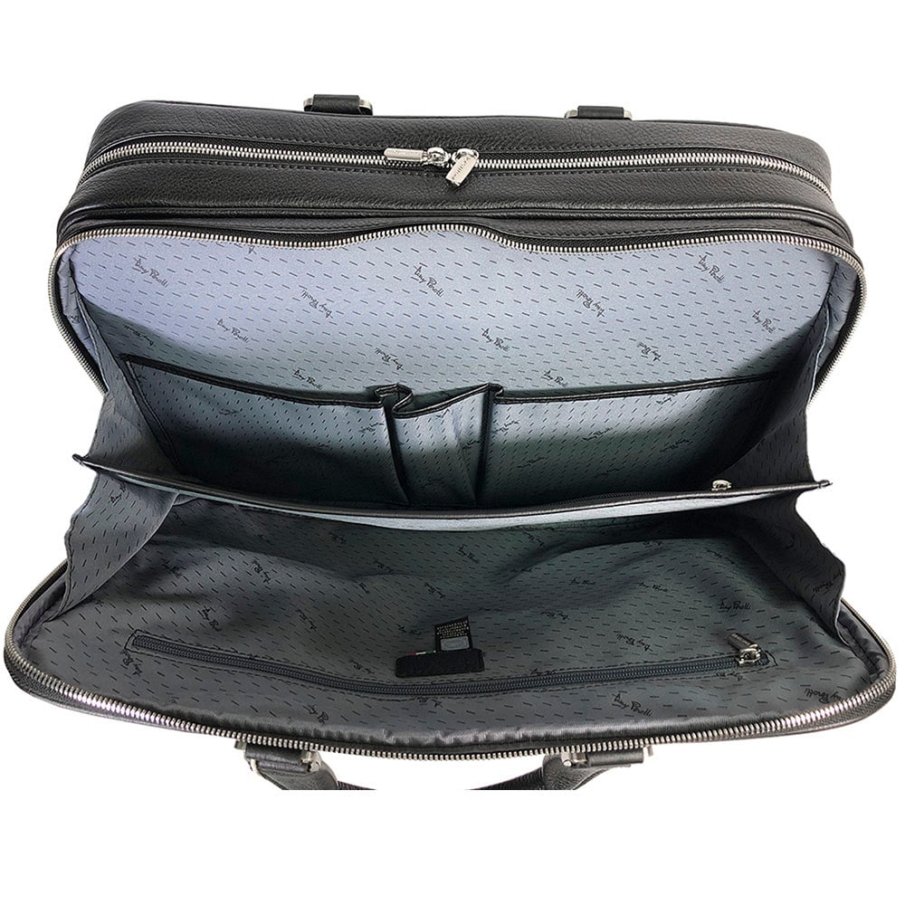 ブリーフケース メンズ レザー ブラック Tony Perotti Inserto 8976 nero
