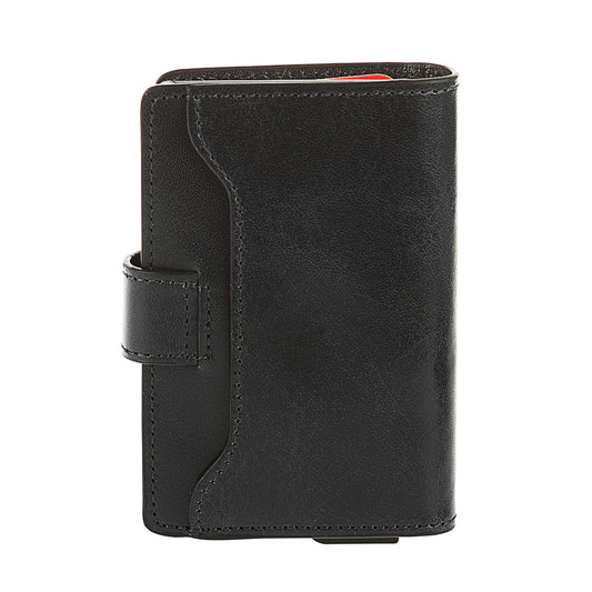 Tony Perotti Nevada 3776 nero — side view showing the strap wrapping the edge