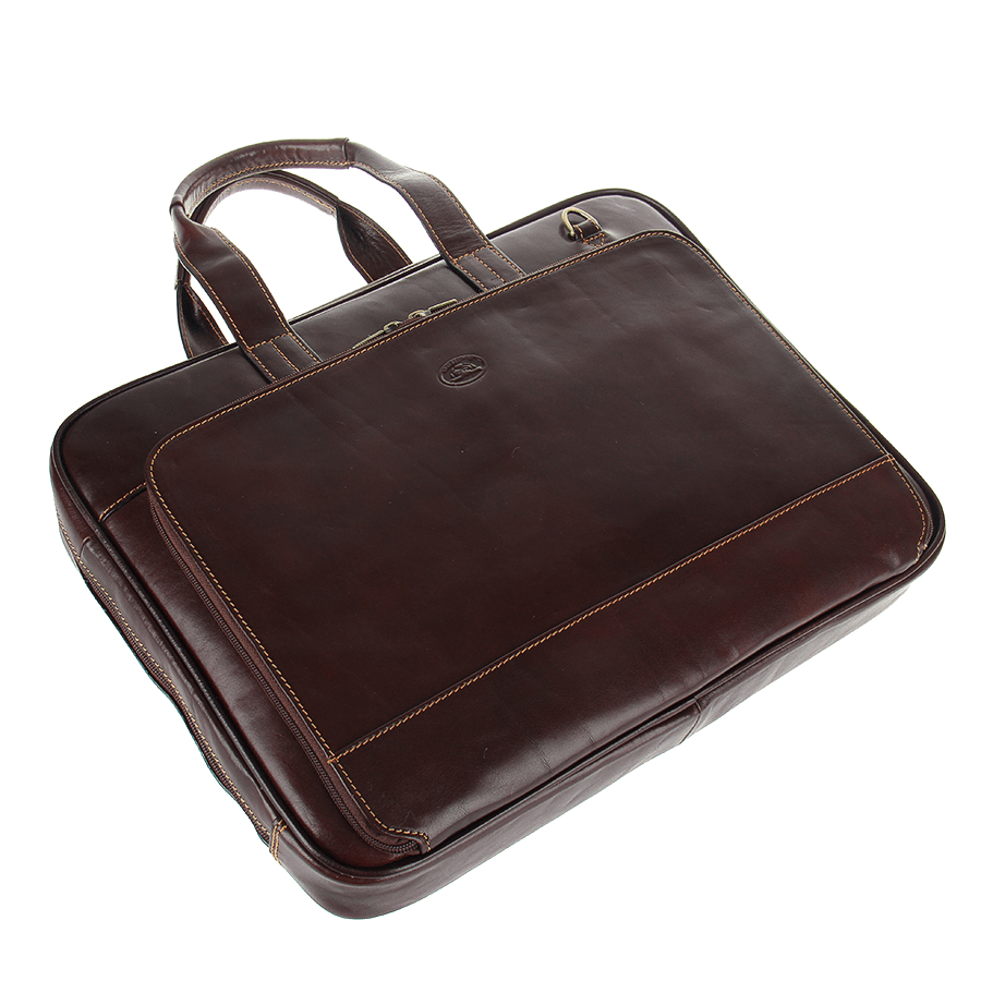 ブリーフケース レザー ブラウン トニー ペロッティ イタリコ 9152 モロ