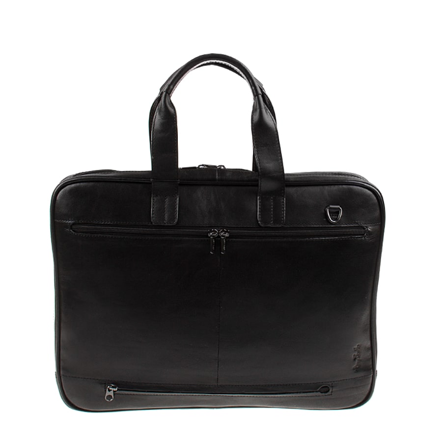 Aktetas leer zwart Tony Perotti Italico 9152 nero