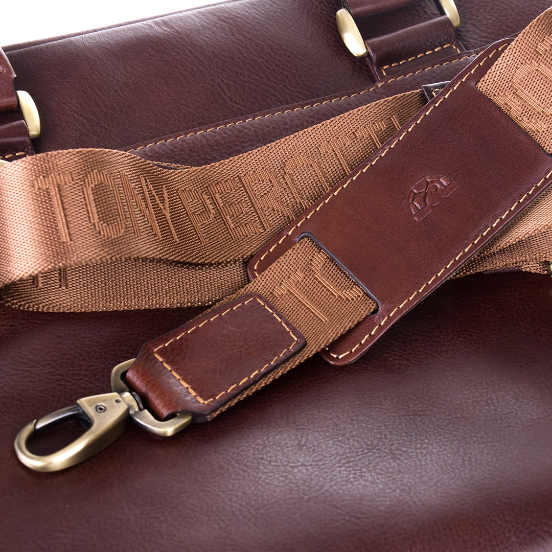 手帳用ブリーフケース レザー ブラウン トニーペロッティ イタリコ 9637-38 モロ