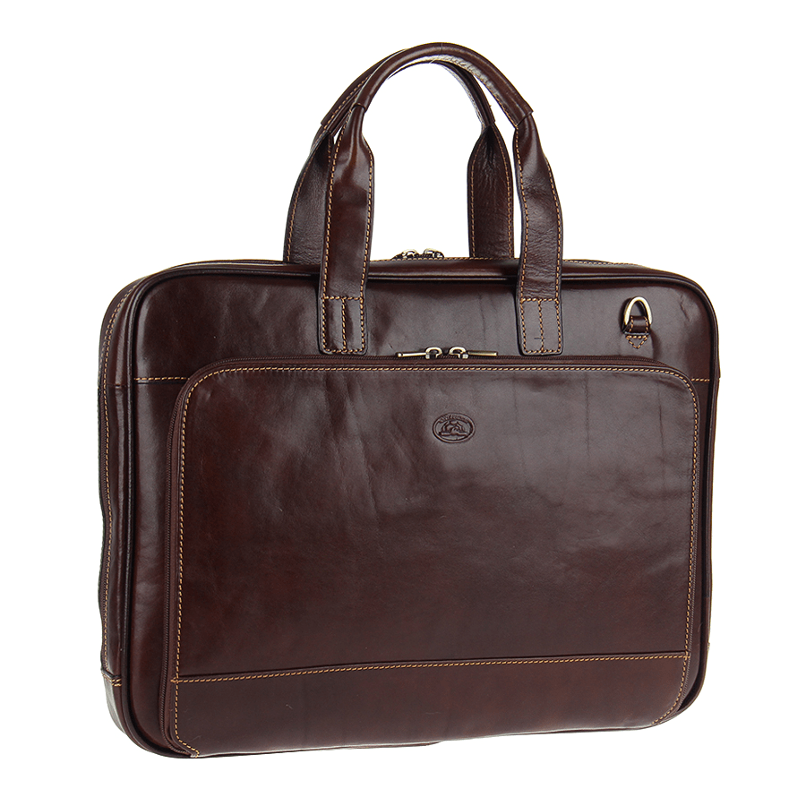 ブリーフケース レザー ブラウン トニー ペロッティ イタリコ 9152 モロ