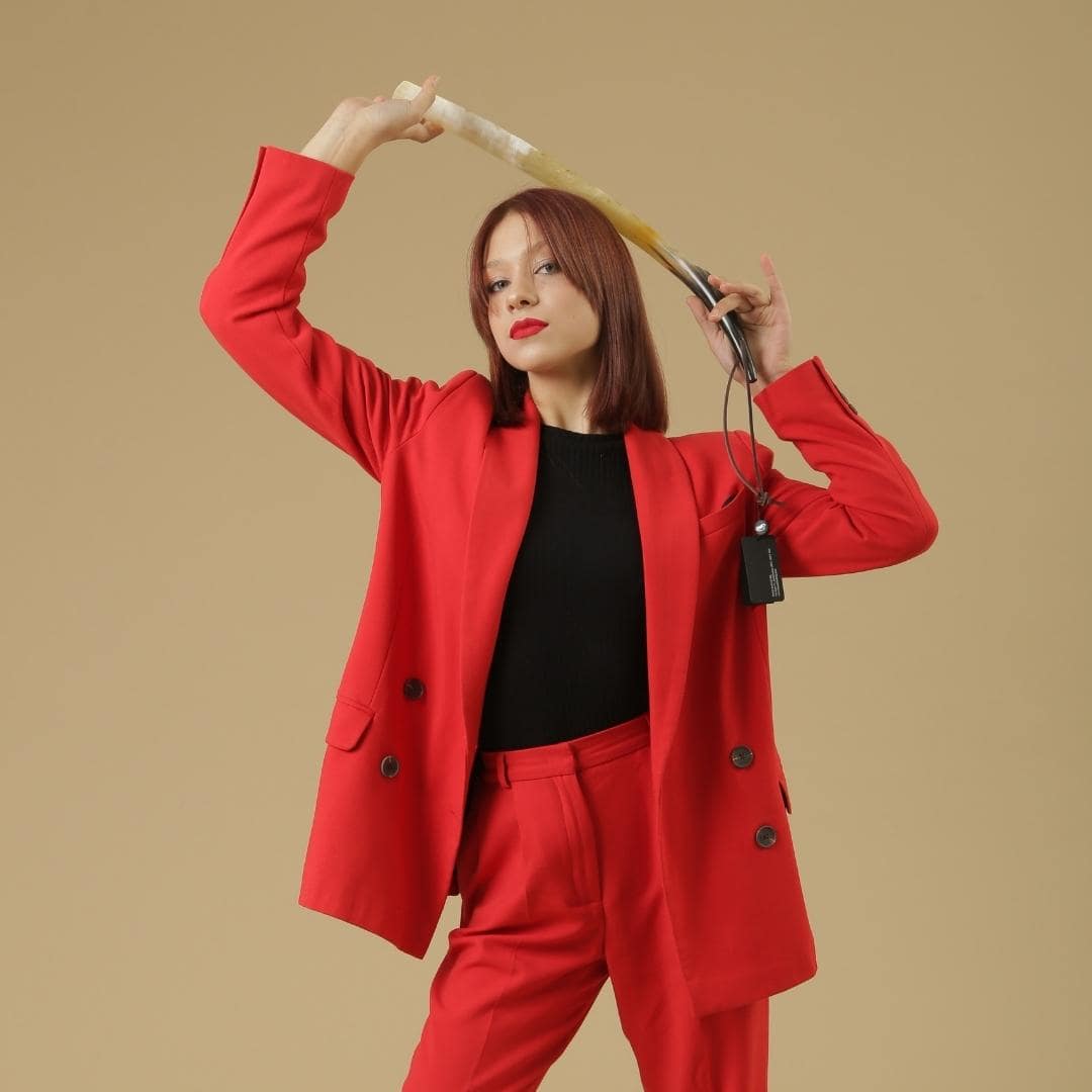 Ложка для взуття з рогу водяного буйвола Pasotti CS PC