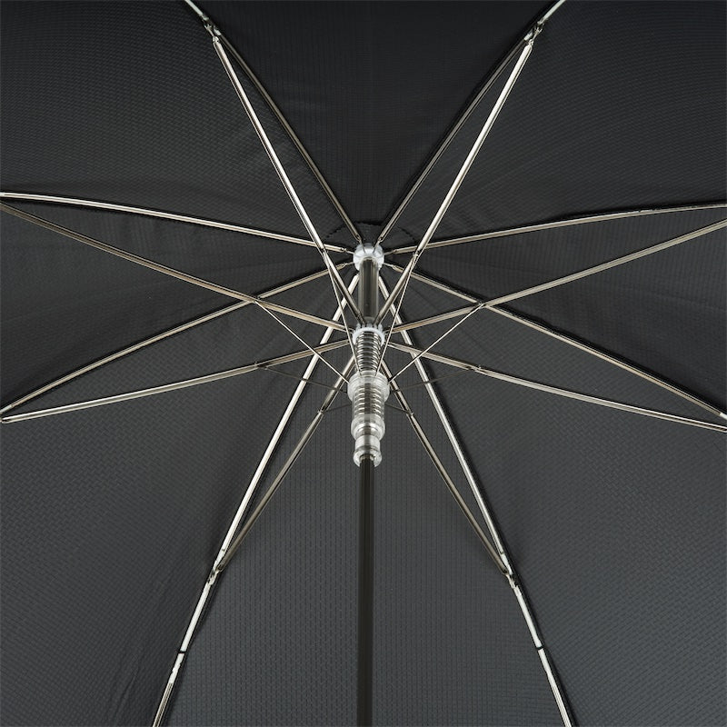 Pasotti black cane umbrella canopy with skull 478 7079-8 W33ne