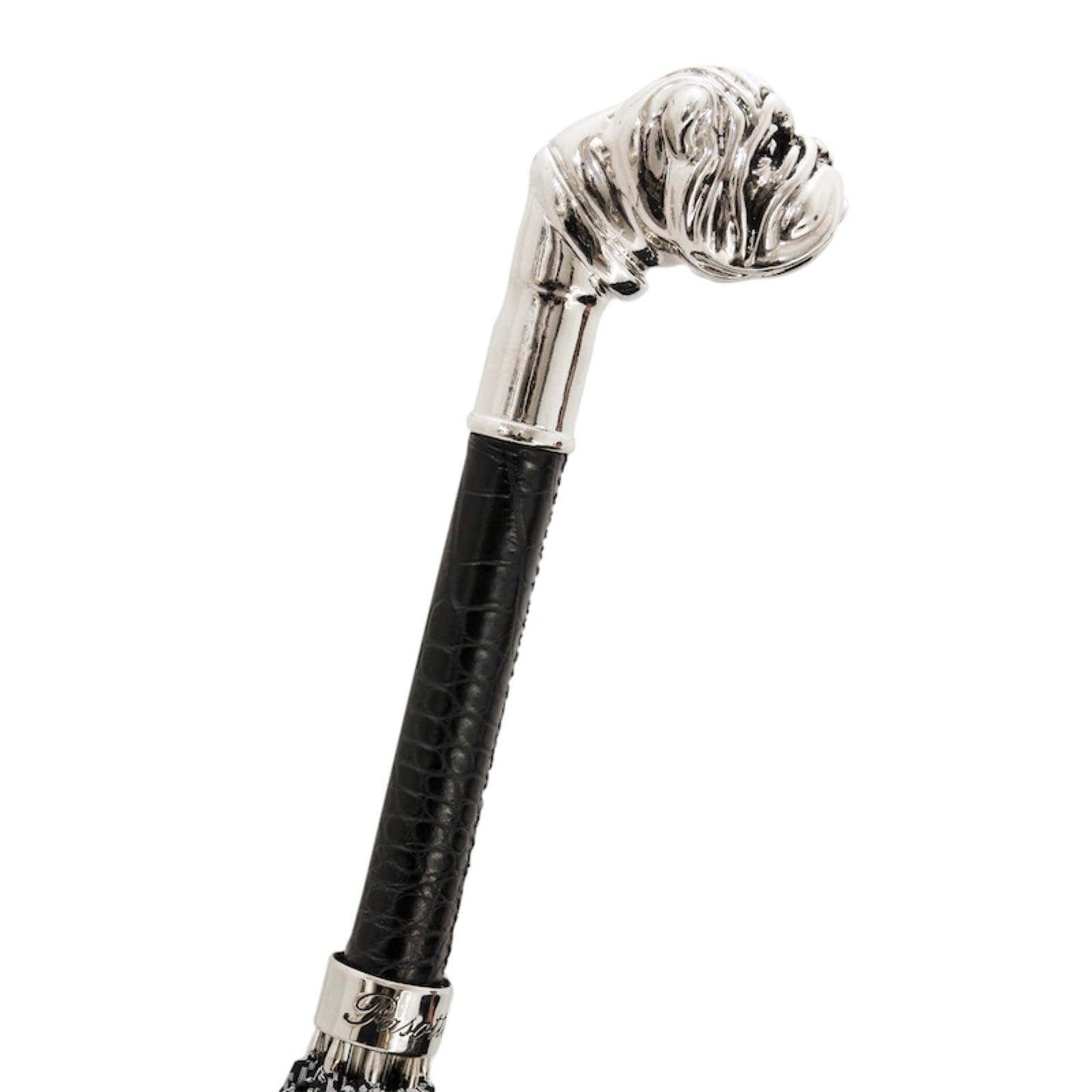 Pasotti Silver Bulldog Umbrella Handle - img 2