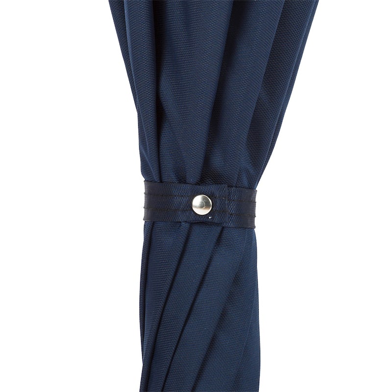 Парасоля-тростина чоловіча синя з ручкою Орел Pasotti 478 OXF-14 W18C