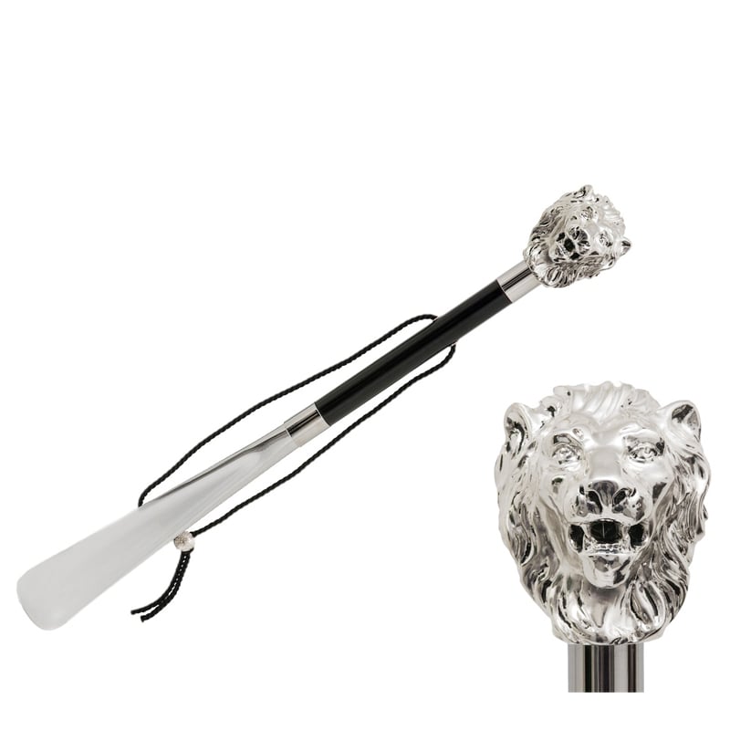 Pasotti Silver Lion Shoe horn - img 1