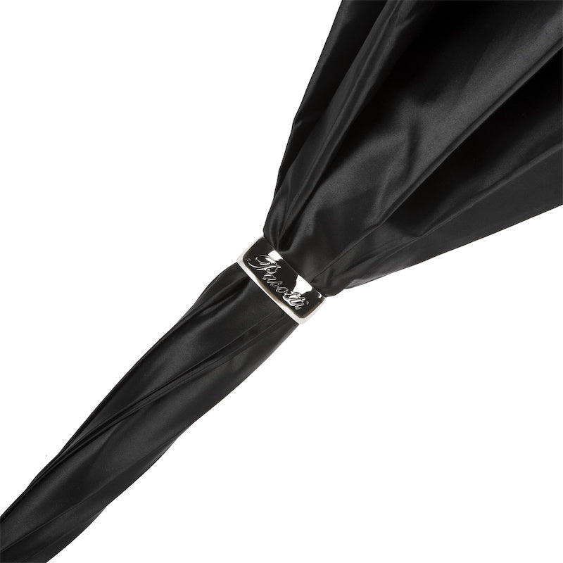 Women's cane umbrella with skull when closed