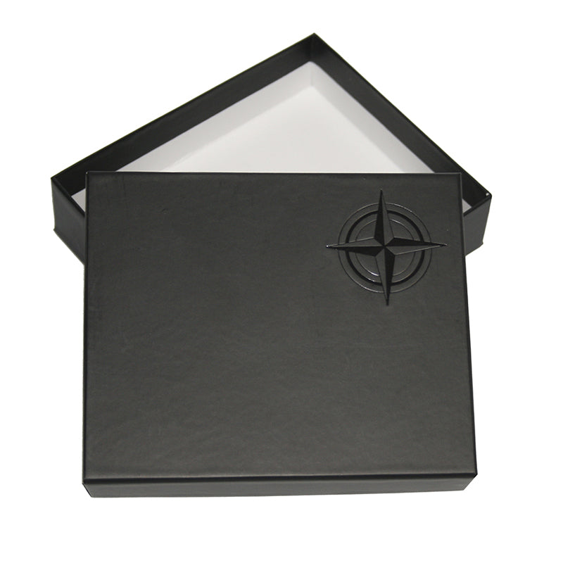 Tony Perotti branded box for accessories from the Cortina collection