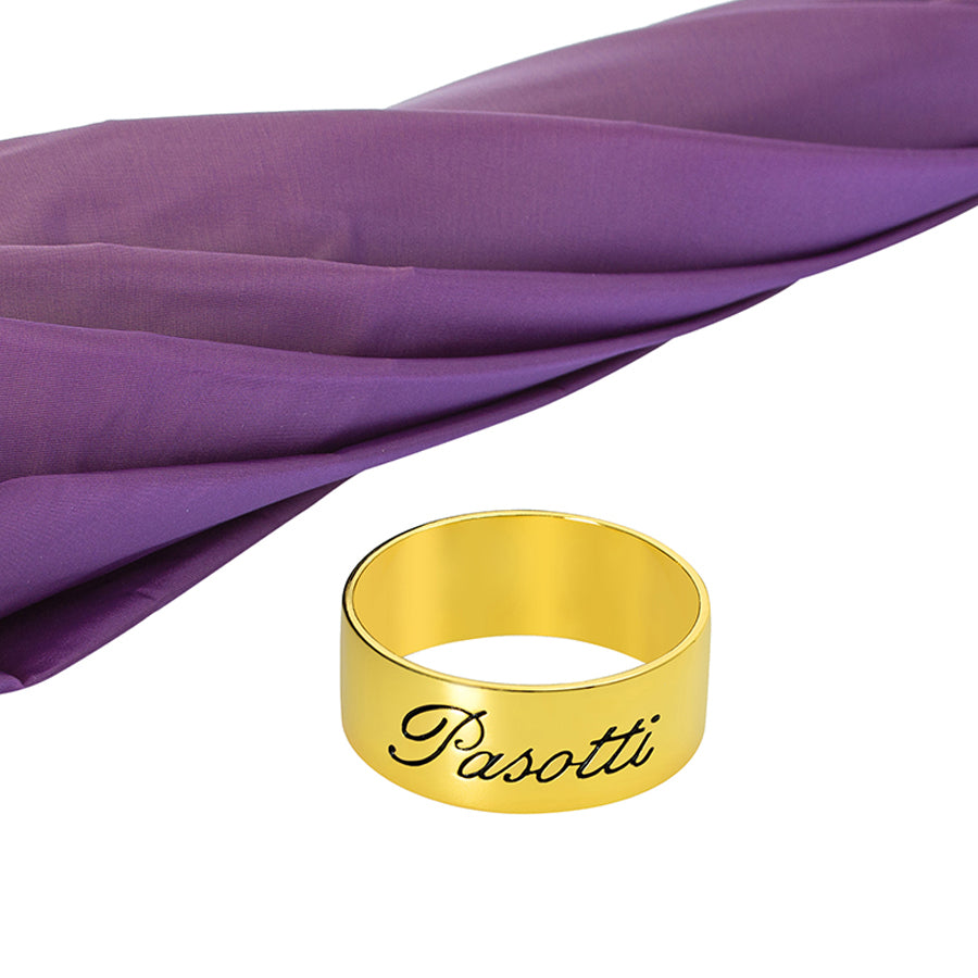 Дизайнерська парасоля-тростина фіолетова з квітами Pasotti 189-56896/1