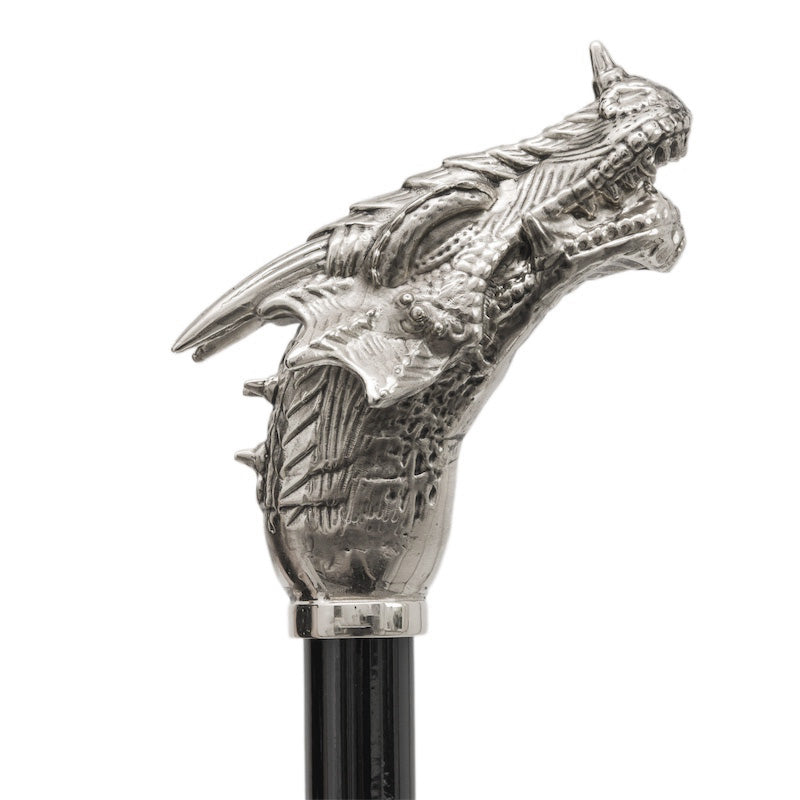 Pasotti Men's Designer Umbrella with Dragon Handle 478 OXF-18 K73V