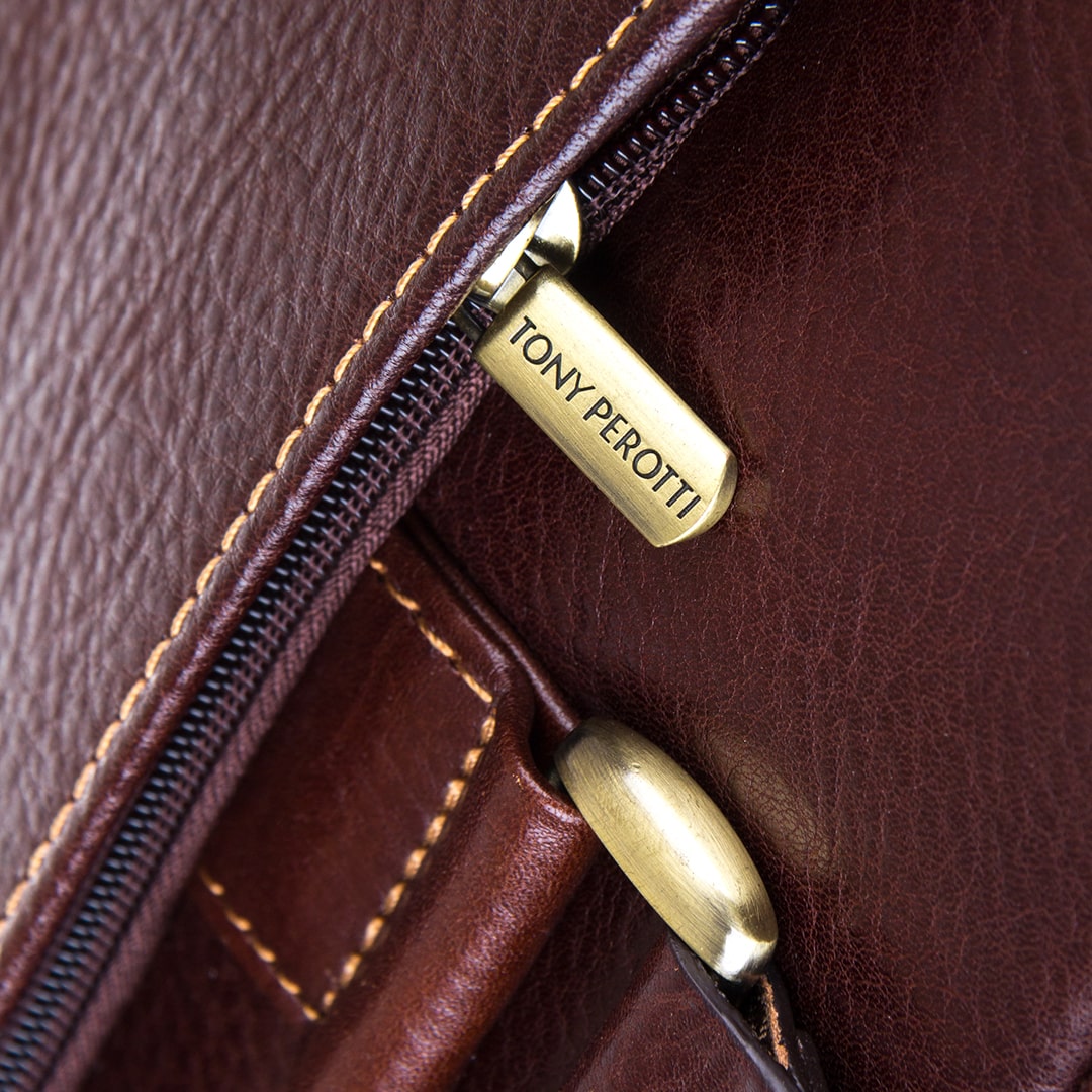 手帳用ブリーフケース レザー ブラウン トニーペロッティ イタリコ 9637-38 モロ