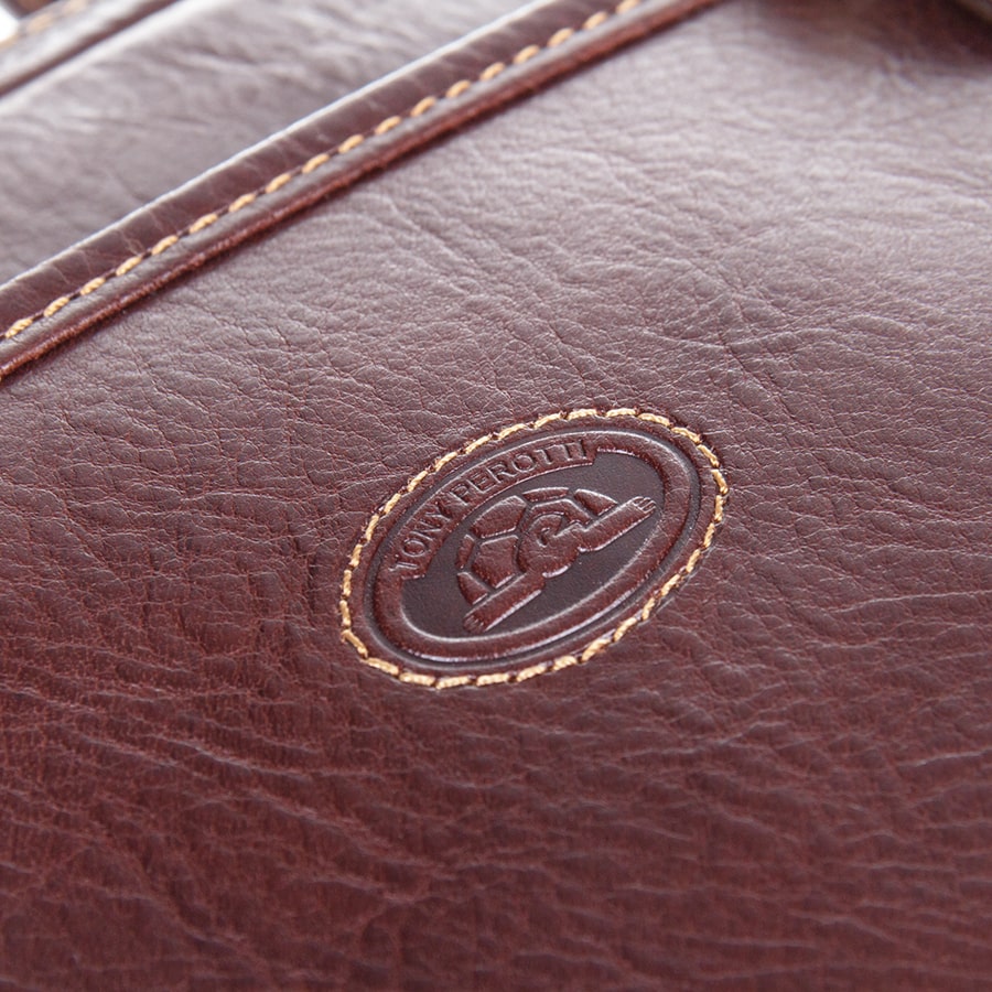 ブリーフケース レザー ブラウン Tony Perotti Tuscania 6035 moro