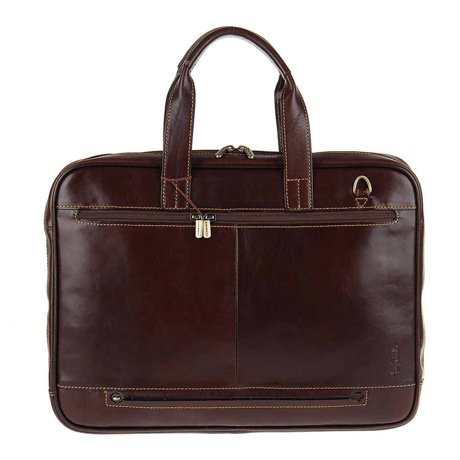 ブリーフケース レザー ブラウン トニー ペロッティ イタリコ 9152 モロ