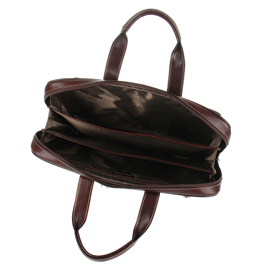 ブリーフケース レザー ブラウン トニー ペロッティ イタリコ 9152 モロ