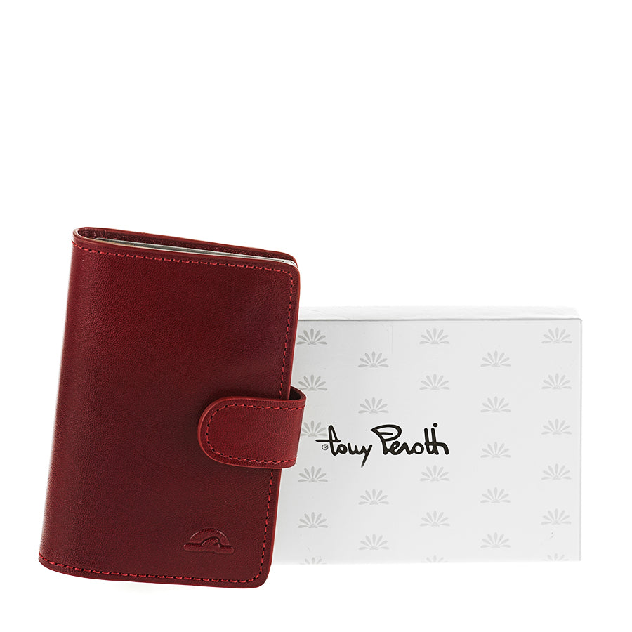 Tony Perotti Nevada 3776 rosso — the holder with its white Tony Perotti pouch