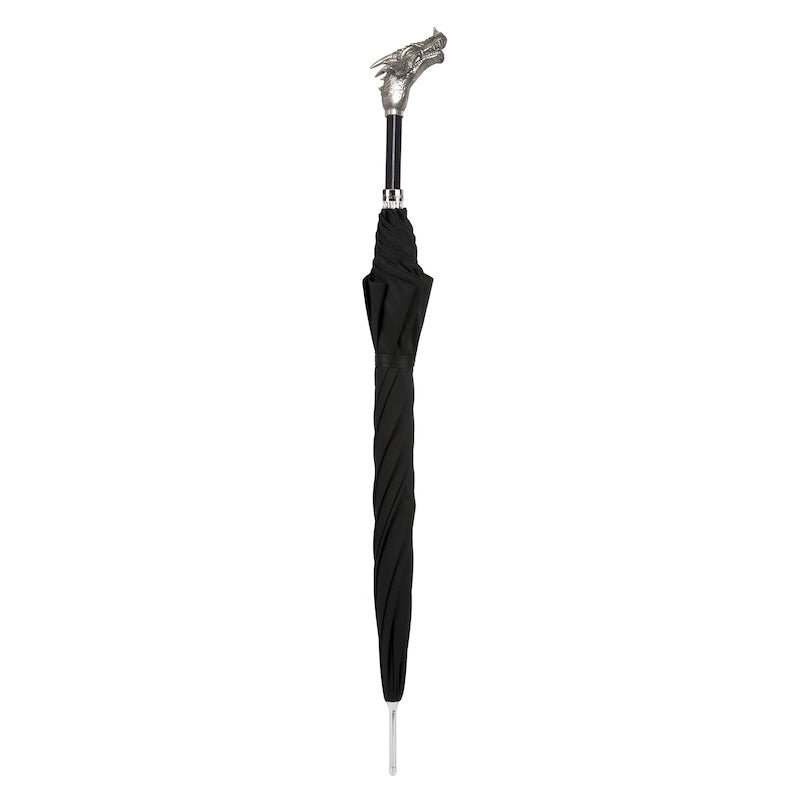 Pasotti Men's Designer Umbrella with Dragon Handle 478 OXF-18 K73V