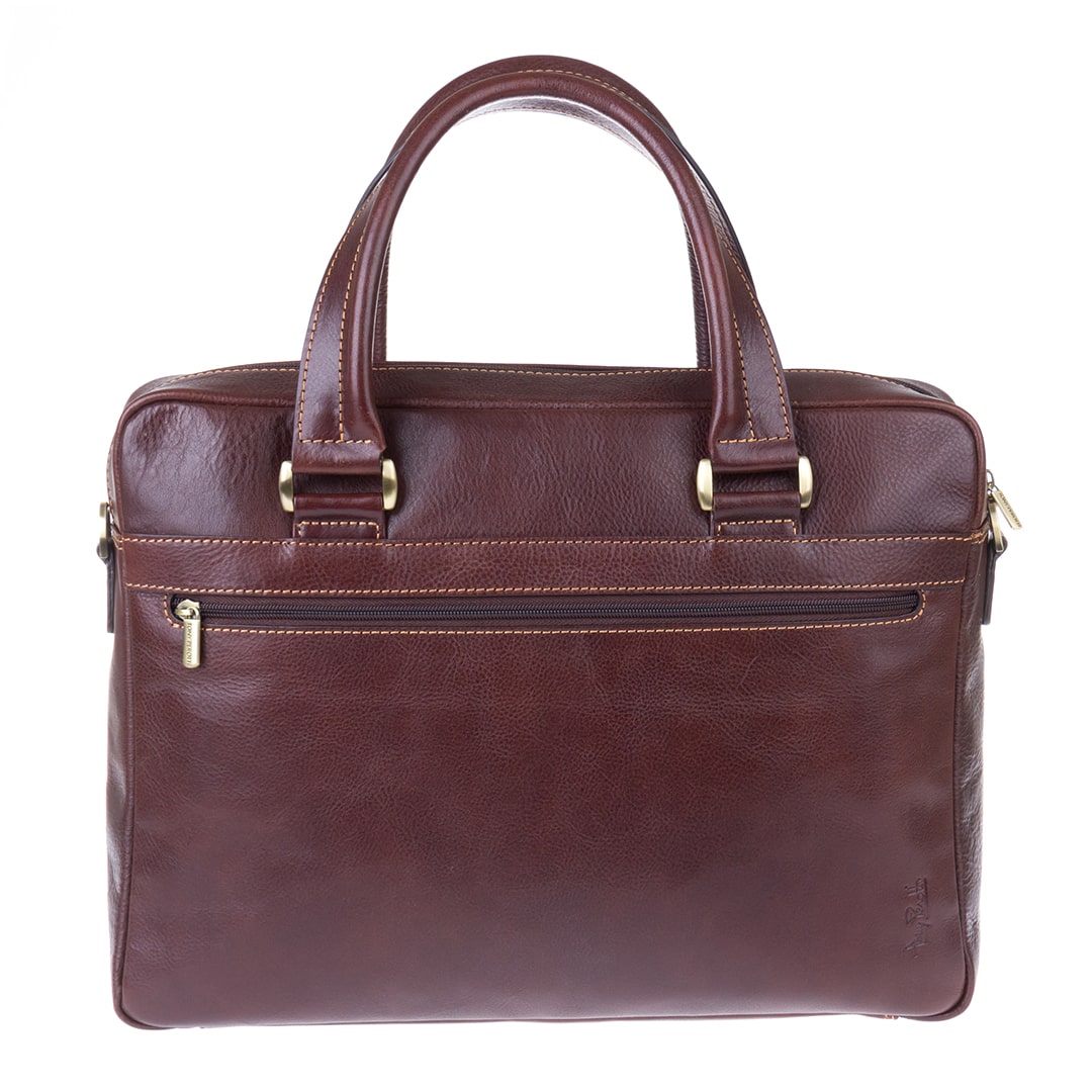 手帳用ブリーフケース レザー ブラウン トニーペロッティ イタリコ 9637-38 モロ