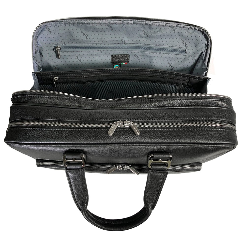 ブリーフケース メンズ レザー ブラック Tony Perotti Inserto 8976 nero