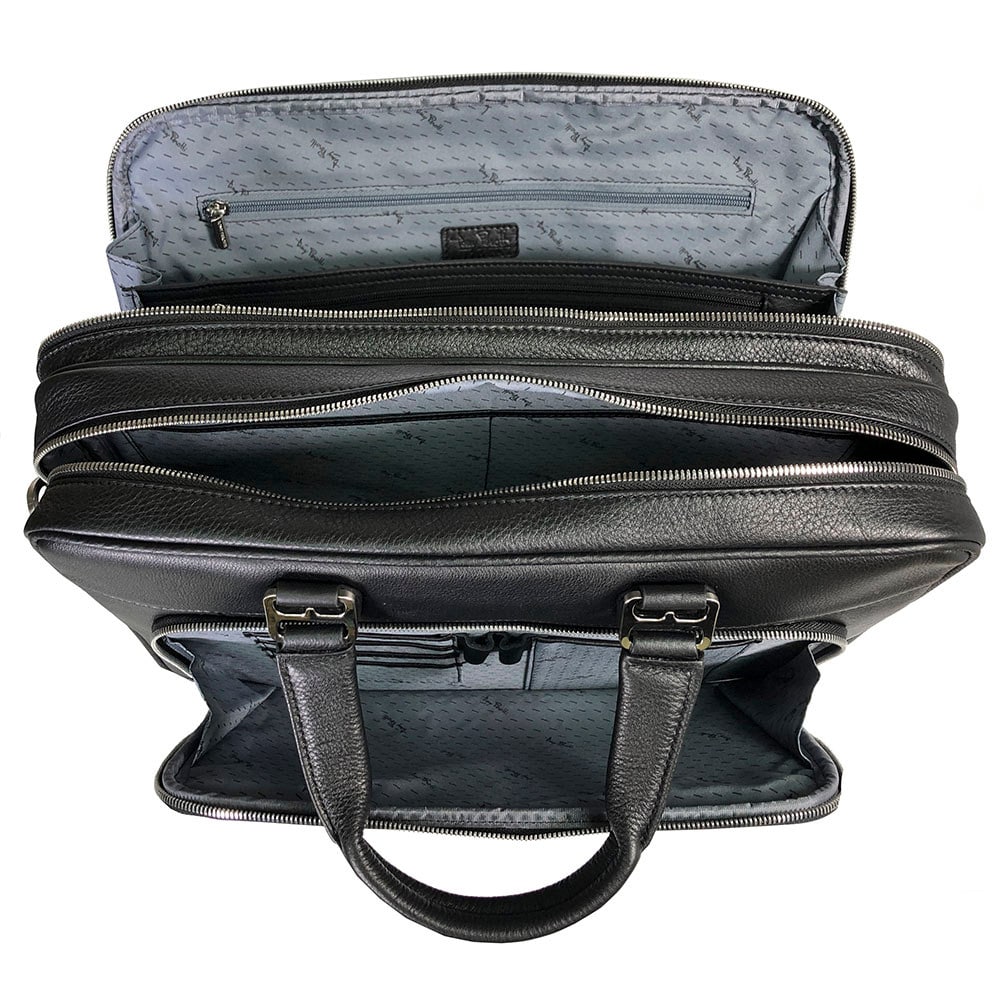 ブリーフケース メンズ レザー ブラック Tony Perotti Inserto 8976 nero