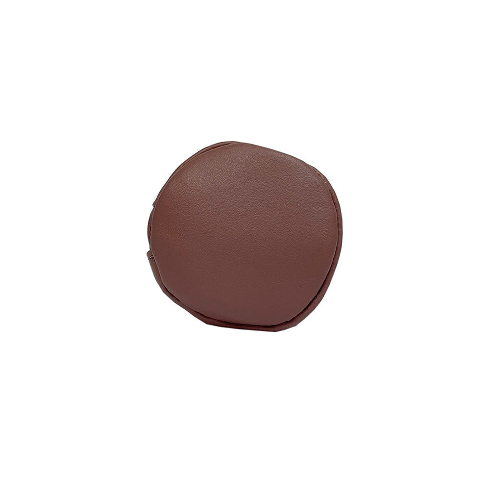 Tony Perotti New Rainbow 4025 rosa antico — the rounded leather base of the case seen from below