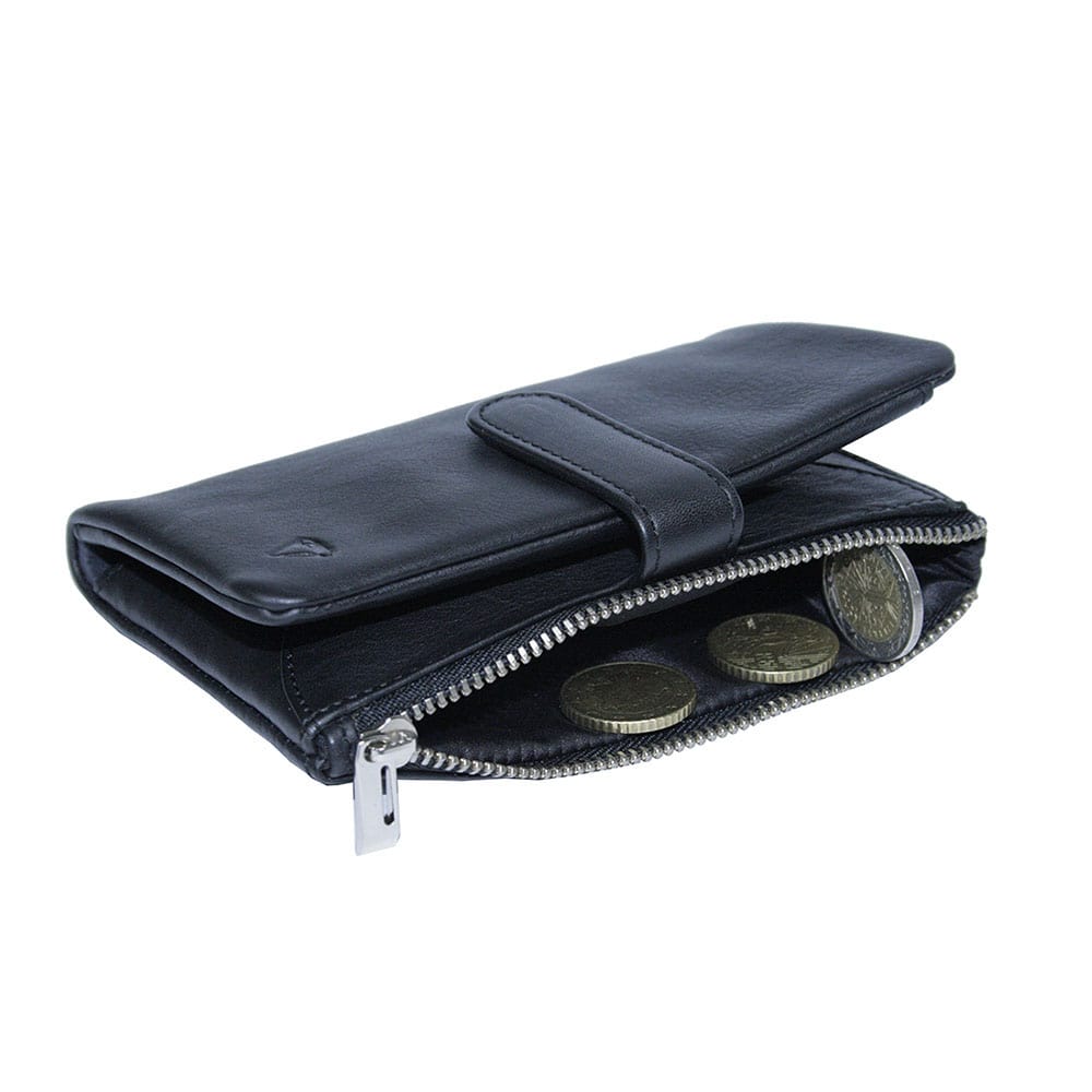 Гаманець жіночий шкіряний чорний Tony Perotti Diamante 2011 nero