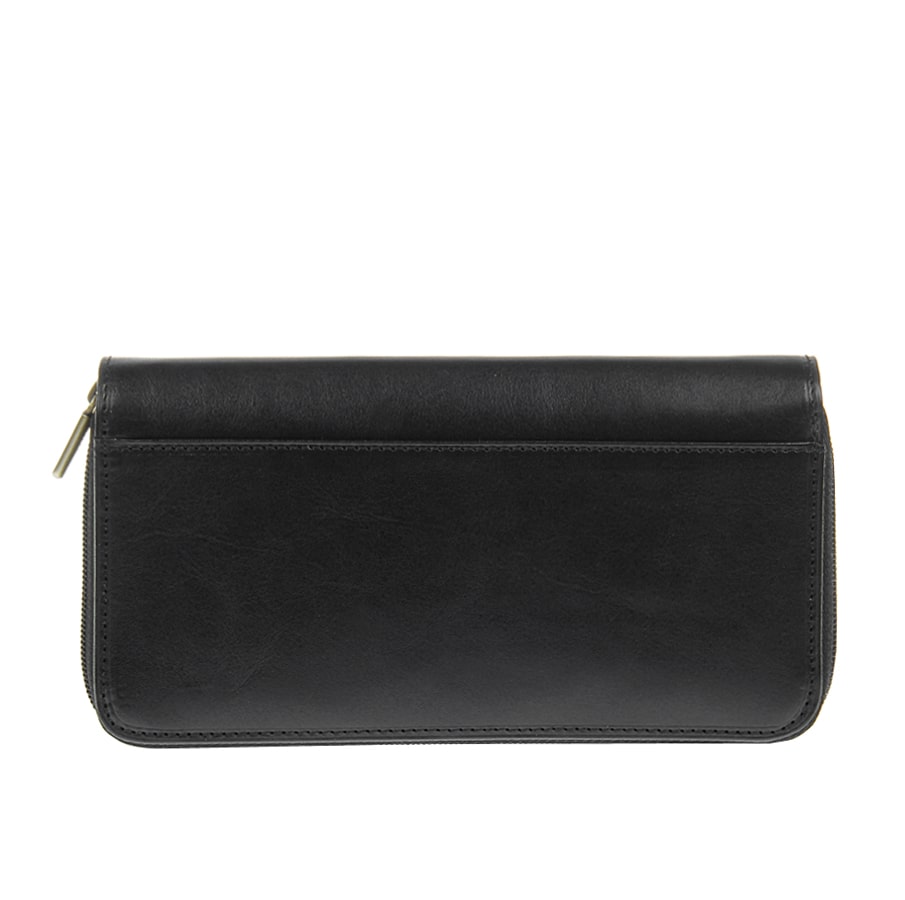 Wallet women's leather black Tony Perotti Italico 1192 nero