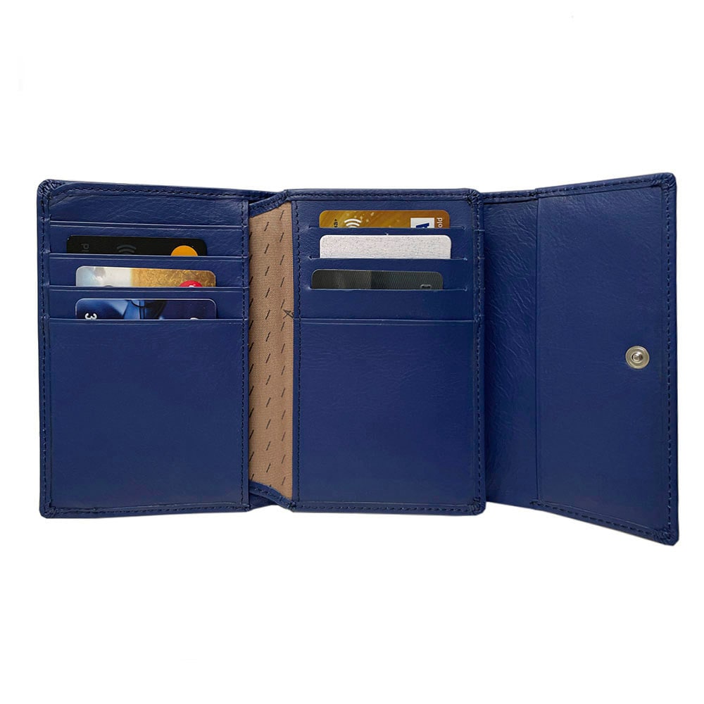 財布 レディース レザー ブルー トニーペロッティ 500N ラベリア