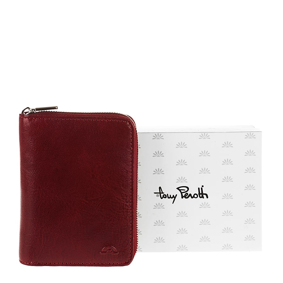 Гаманець жіночий шкіряний червоний Tony Perotti Nevada 3767 rosso