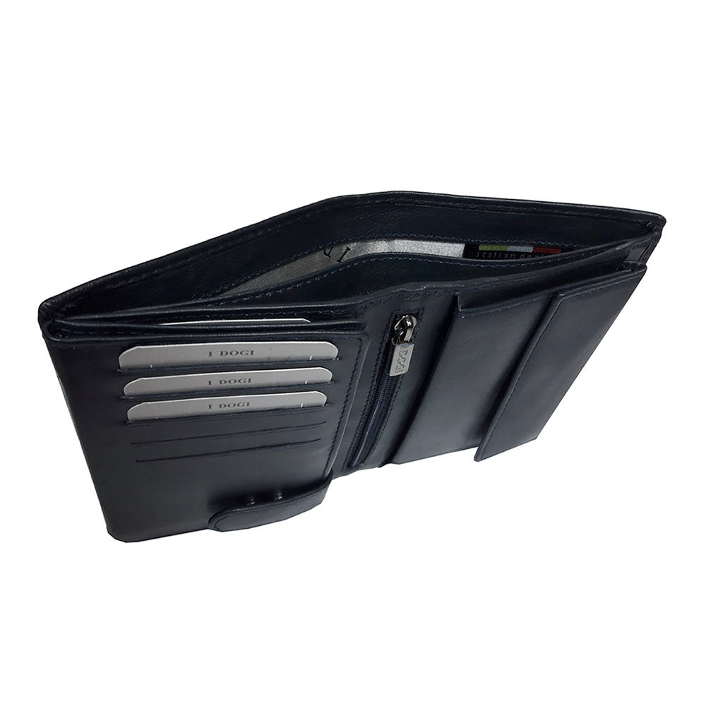 Гаманець чоловічий синій шкіряний Tony Perotti Cortina 5031 navy