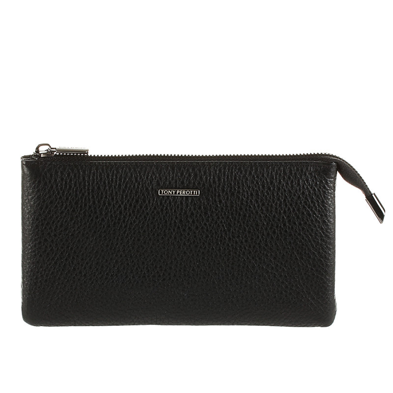 ブラック レザー クラッチ バッグ トニー ペロッティ New Contatto 2651 nero
