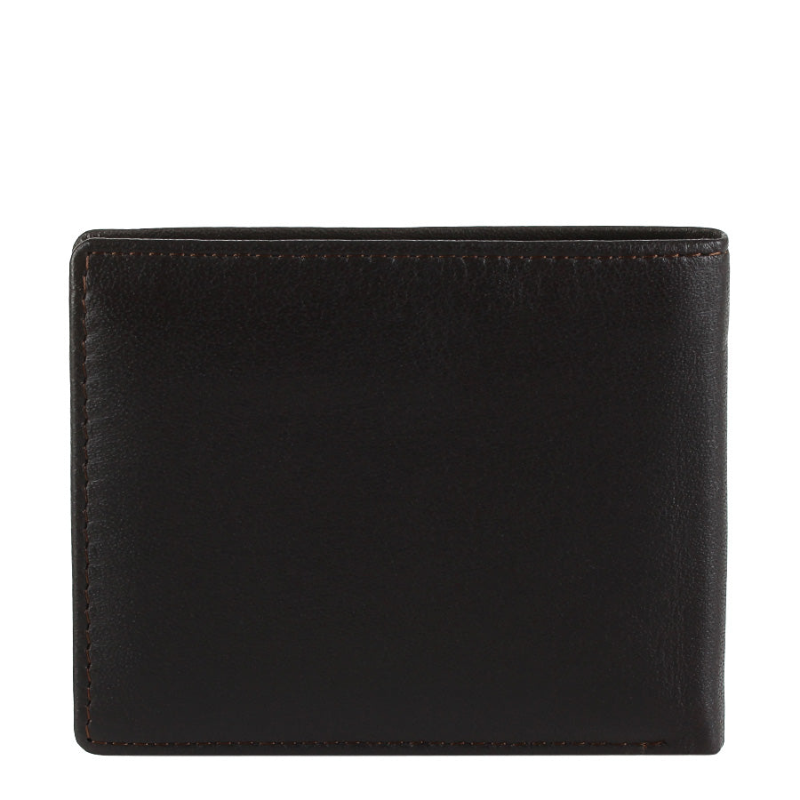 Wallet men's leather brown Tony Perotti Cortina 5077 moro