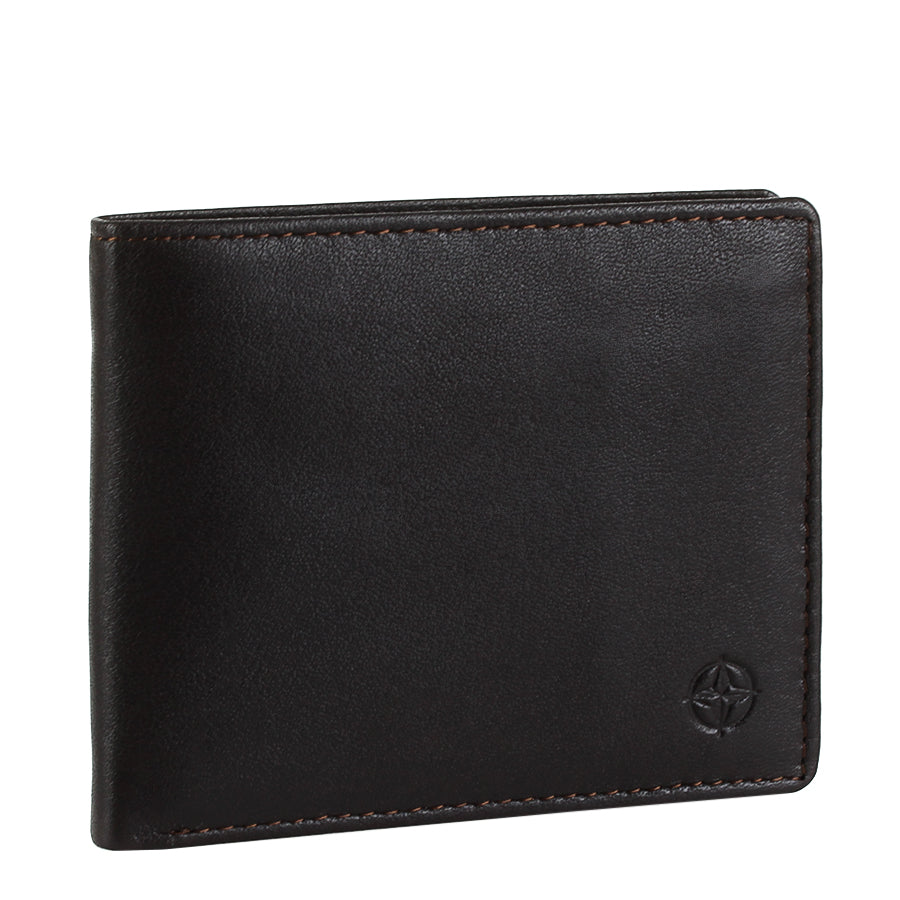 Wallet men's leather brown Tony Perotti Cortina 5077 moro