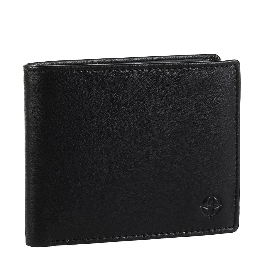 Портмоне чоловіче шкіряне чорне Tony Perotti Cortina 5077 nero