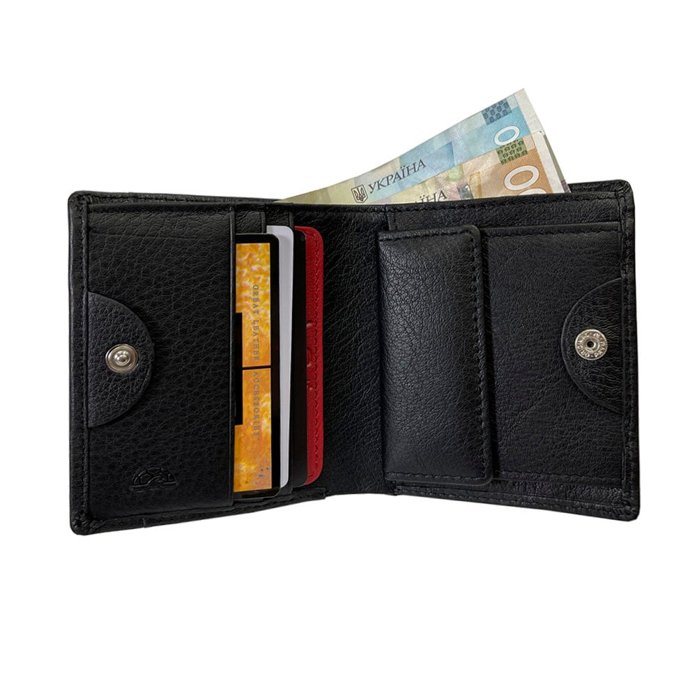 財布 メンズ ブラック レザー Tony Perotti Inserto 1165 nero