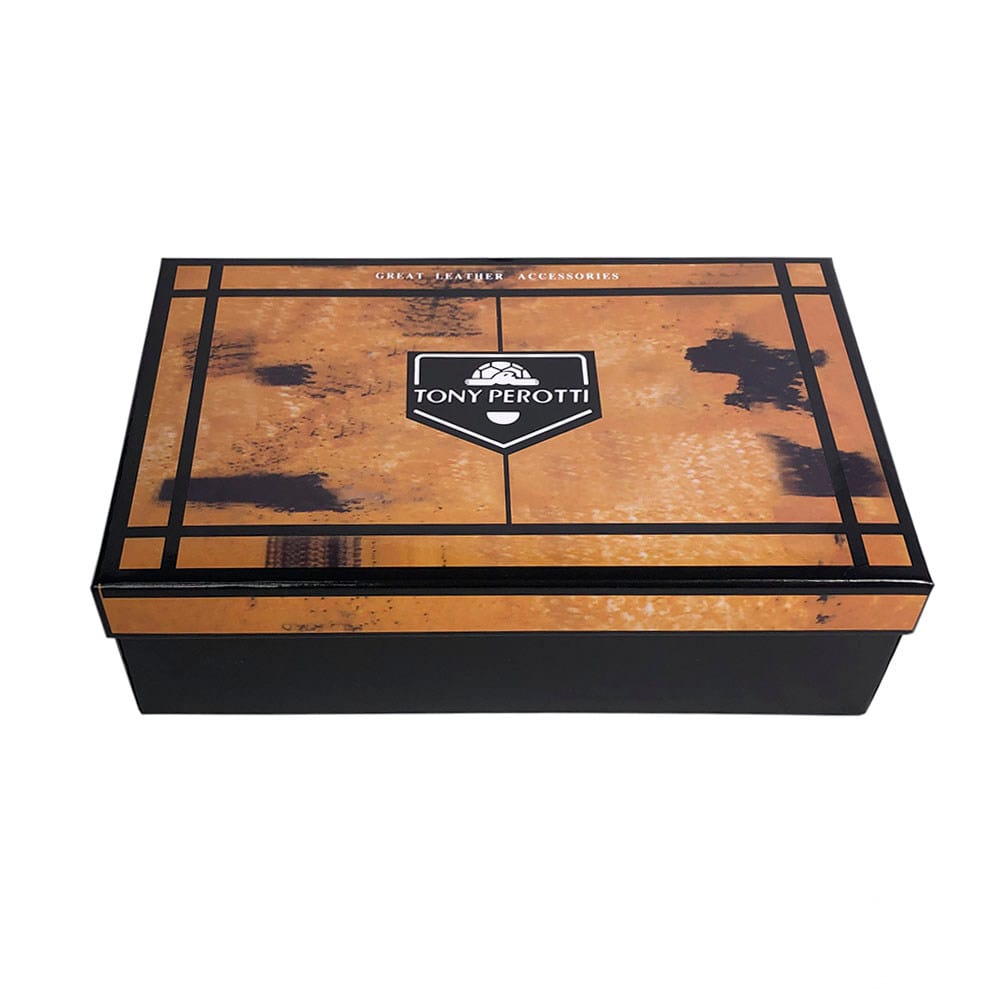 財布 メンズ ブラック レザー Tony Perotti Inserto 1165 nero