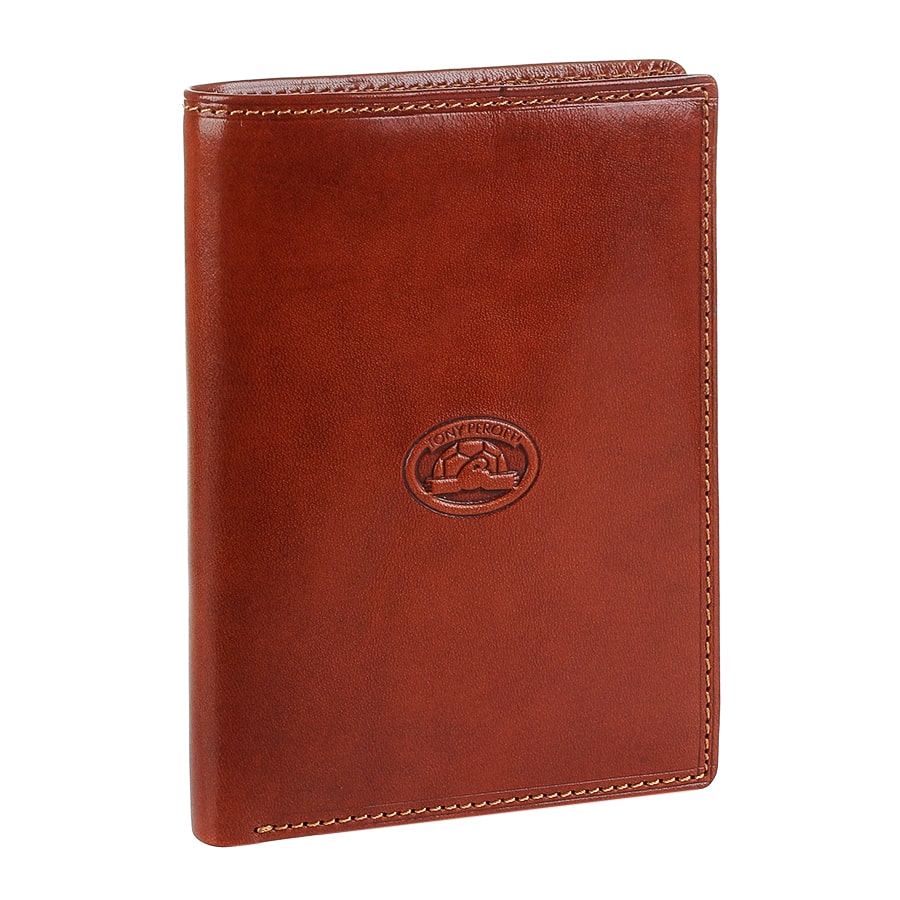 Портмоне чоловіче шкіряне коньячного кольору Tony Perotti Italico 1153 cognac