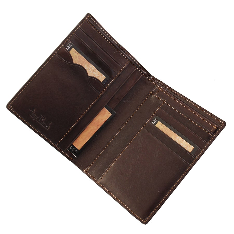 Гаманець чоловічий шкіряний коричневий Tony Perotti Italico 1153 moro