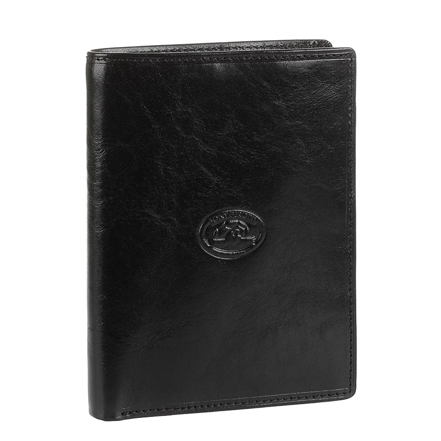 Portemonnee heren leer zwart Tony Perotti Italico 1153 nero