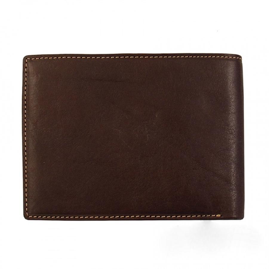 Гаманець чоловічий шкіряний коричневий Tony Perotti Italico 1656 moro
