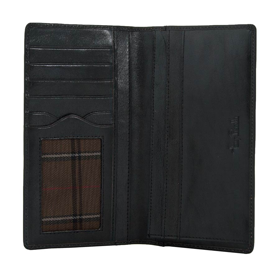 Portemonnee heren leer zwart Tony Perotti Italico 1696 nero