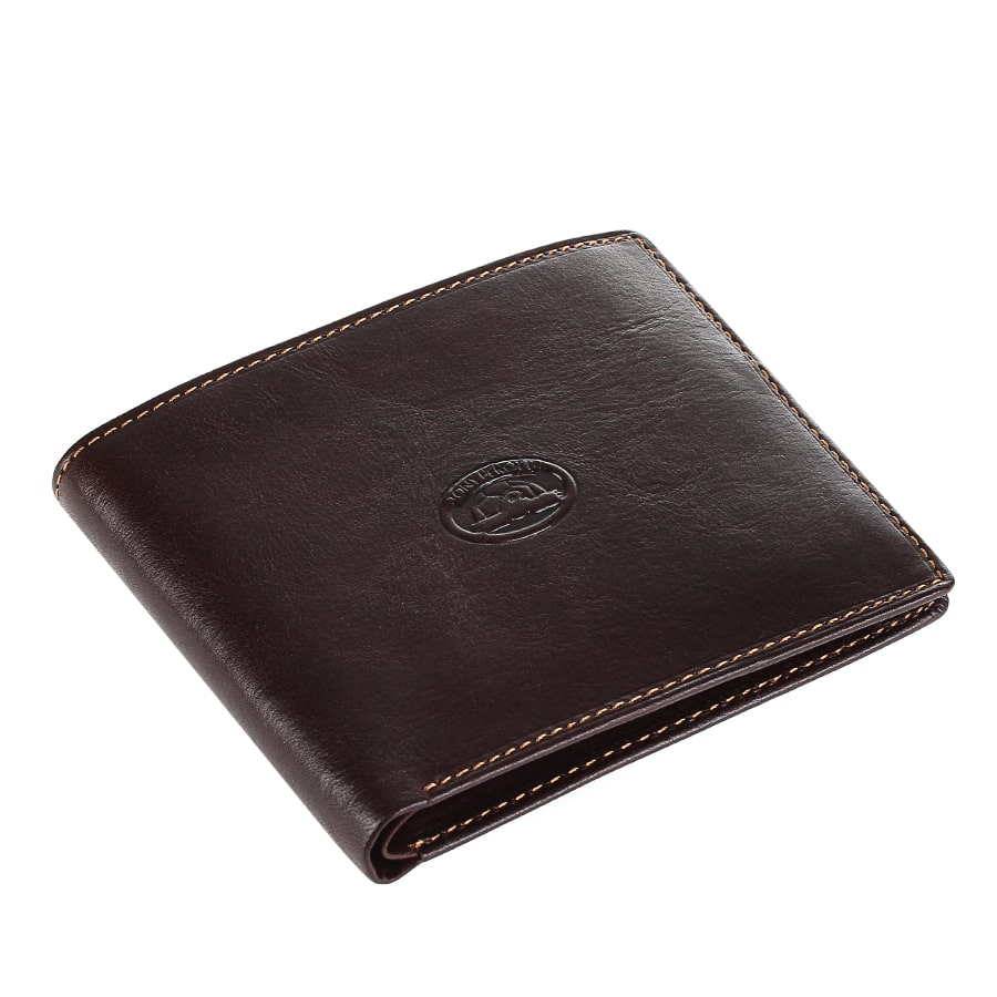 Гаманець чоловічий шкіряний коричневий Tony Perotti Italico 3685 moro