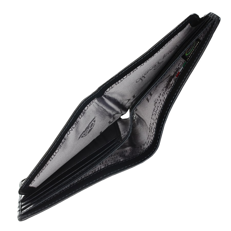 Гаманець чоловічий шкіряний синій Tony Perotti Italico 3685 темно-синій