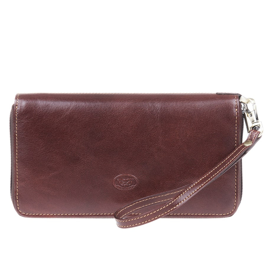 Клатч чоловічий коричневий шкіряний Tony Perotti Vernazza 3528-21 moro