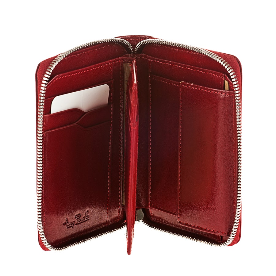 Гаманець жіночий шкіряний червоний Tony Perotti Nevada 3767 rosso