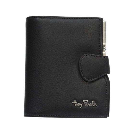 Гаманець жіночий шкіряний чорний Tony Perotti Contatto 2656 nero